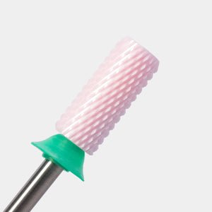 Ceramic Nail Drill Bit - Small Barrel Bits - Chamfer - Coarse 3/32"