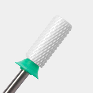 Ceramic Nail Drill Bit - Small Barrel Bits - Chamfer - Coarse 3/32"