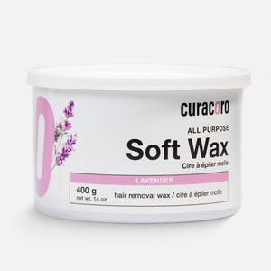 Curacoro Italian Soft Wax – Lavender (400g / 14oz)