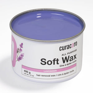 Curacoro Italian Soft Wax – Lavender (400g / 14oz)