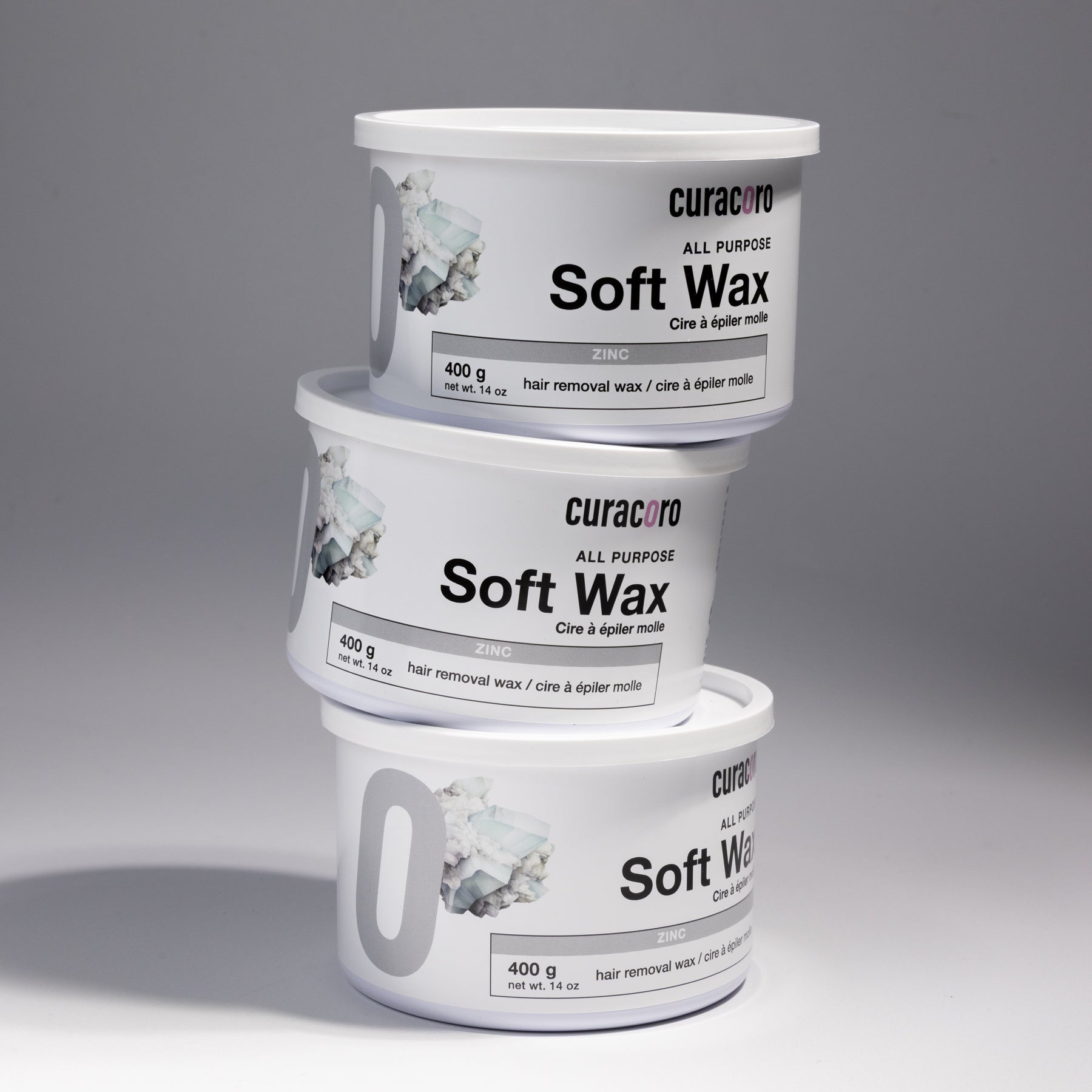 Curacoro Soft Wax Beans – Zinc (400g)