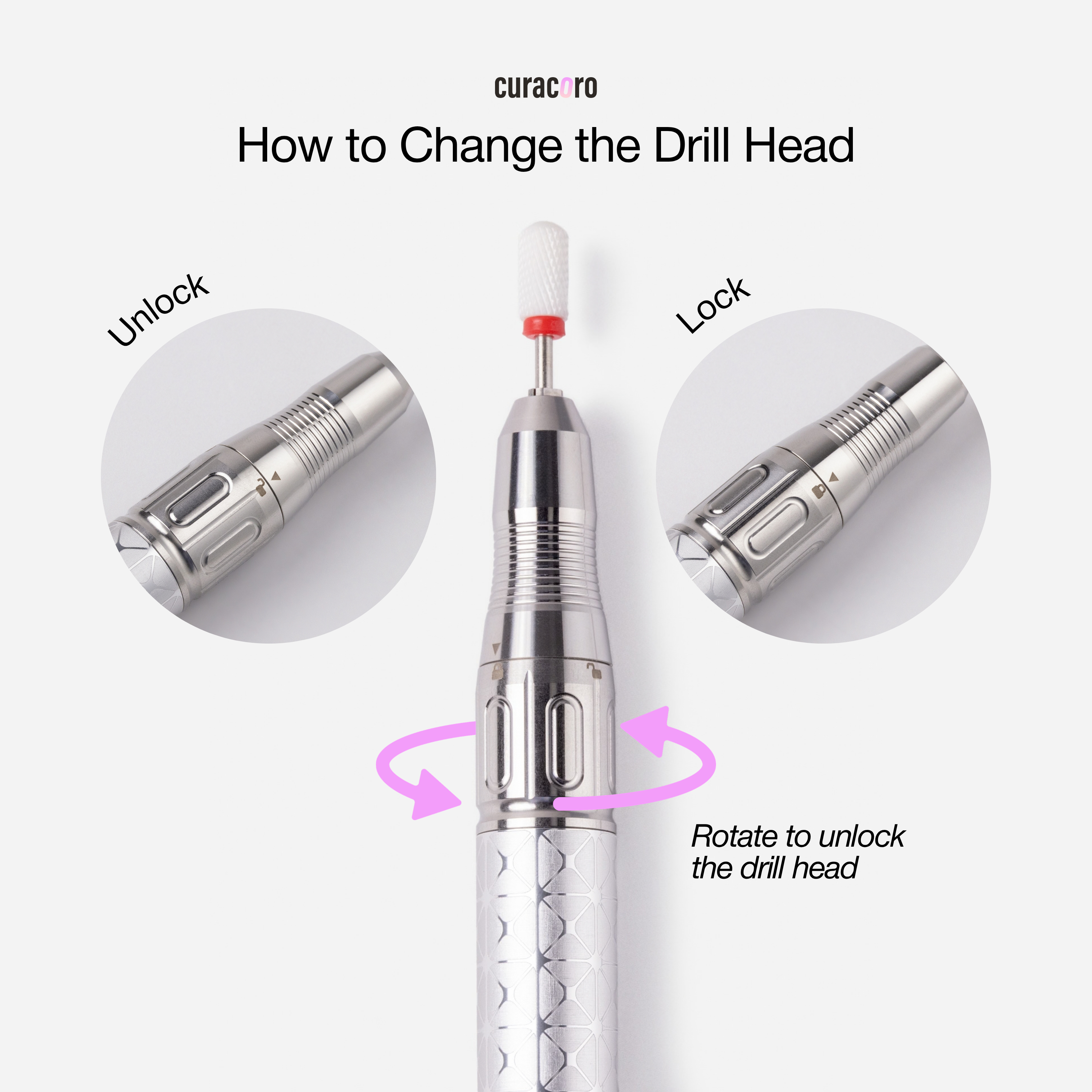 SwiftDrill - Professional 35K Brushless Nail Drill