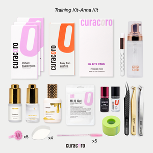 Volume & Mega Volume Eyelash Extension Training Kit - ANNA KIT (upgraded 2026 version)