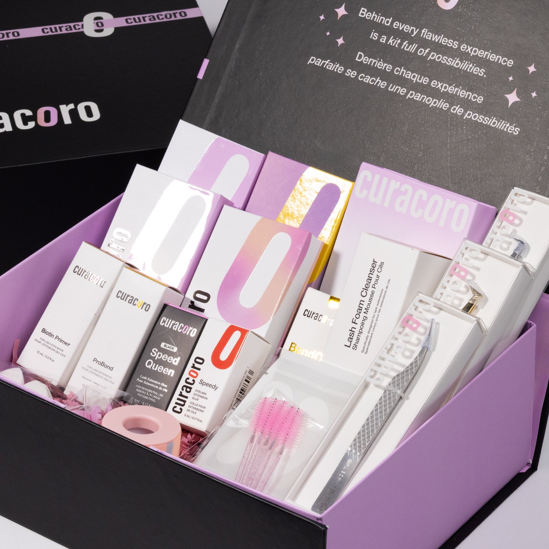 Volume and Hybrid Eyelash Extension Training Kit - TRINITY KIT (upgraded 2026 version)