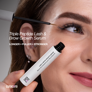 Triple Peptide Lash & Brow Growth Serum (5mL) – Professional Italian Formula for Rapid Length & Volume
