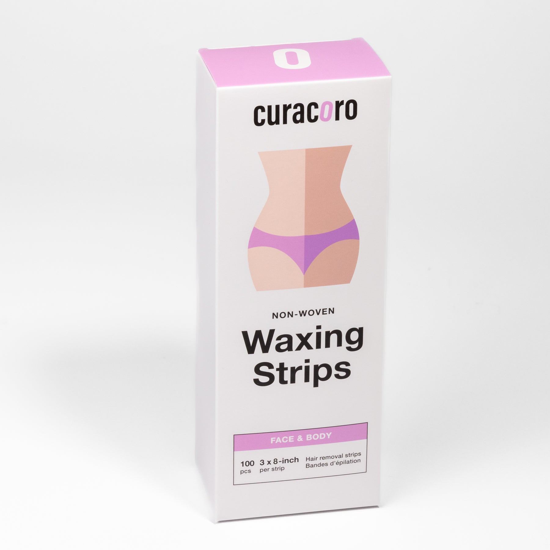 Non-Woven Wax Strips (3"x8") – 100 pcs