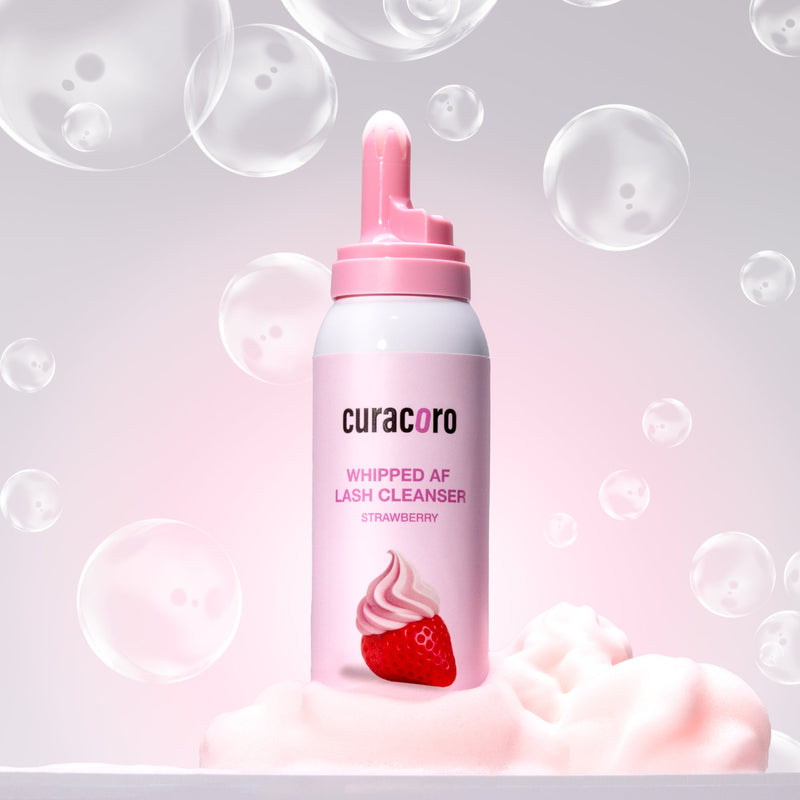 Bundle Whipped AF Lash Cleanser 100ml (Strawberry Scented)