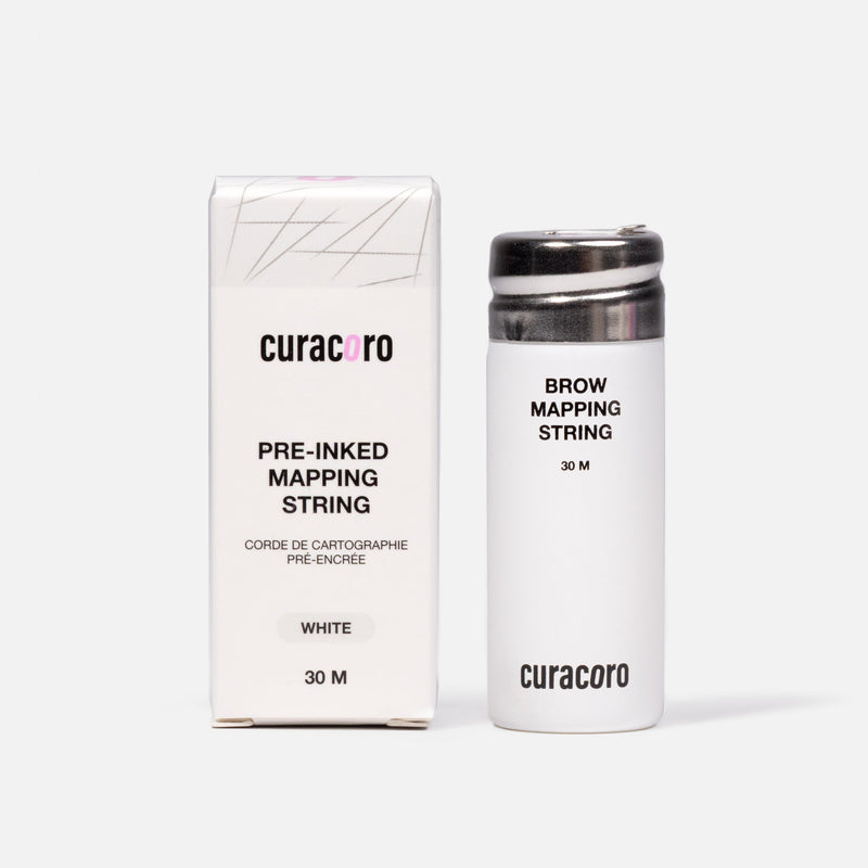 Cuerda para mapeo de cejas (caja de hojalata)