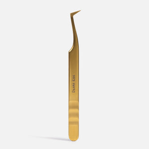 Drama Kiss 90° L-Shaped Tweezer – All-in-One Lash Tool | Curacoro