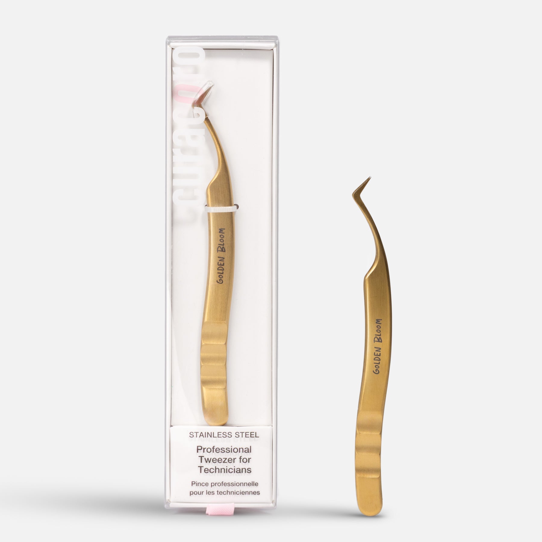 Golden Bloom Tweezer