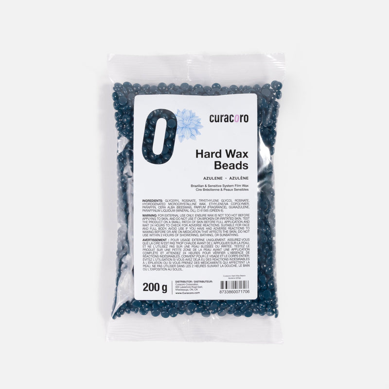 Curacoro Italian Hard Wax Beans - Azulene