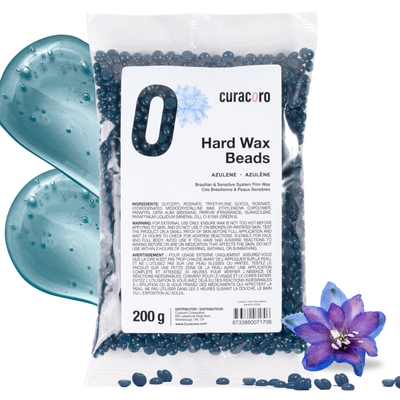 Curacoro Italian Hard Wax Beans - Azulene