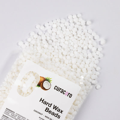 Curacoro Italian Hard Wax Beans - Multidirectional - Coconut