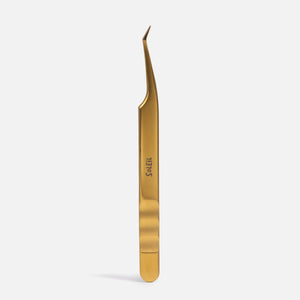 Soleil 50° Short Tip Tweezer – Firm Lash Control | Curacoro