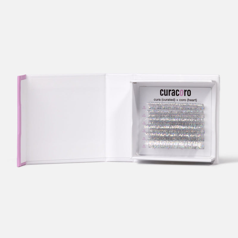 Super Mink Festive Tinsel Sparkle Silver 0.07