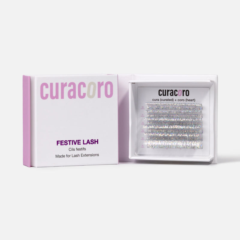 Super Mink Festive Tinsel Sparkle Silver 0.07