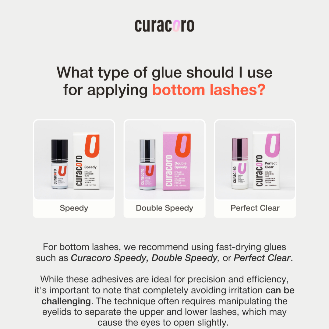 Pestañas inferiores de visón superterciopelo