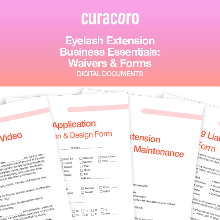 (FREE) Eyelash Extension Package Form