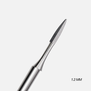 Cuticle Nail Drill Bit - Flame Polygon Bits 1.2mm