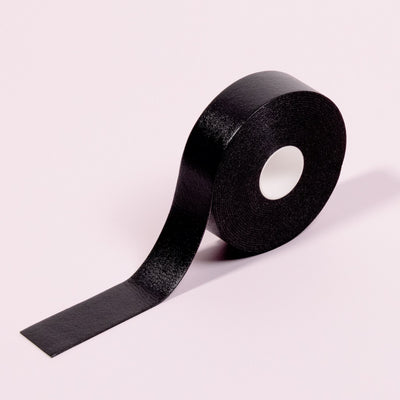 Black Foam Tape Over Light Background