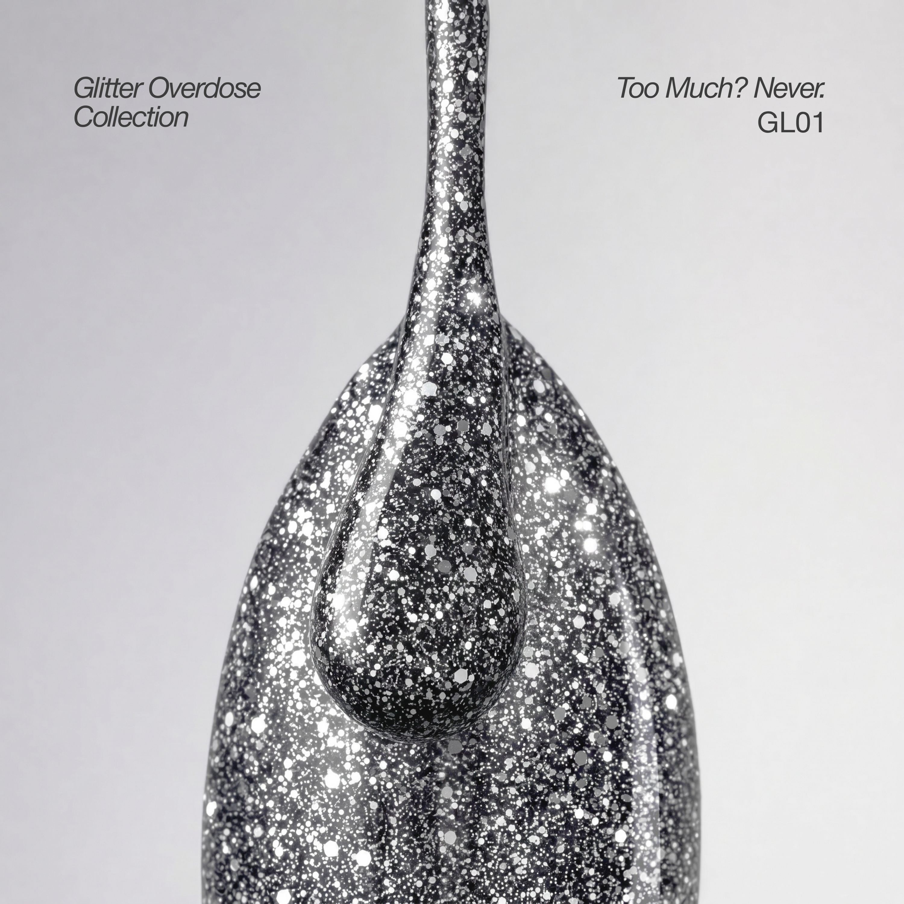 Glitter Overdose - Glitter Gel Nail Collection (6 Shades / 15ml Each)