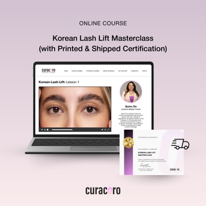 Korean Lash Lift Training | Online Certification | 3 methods (Korean/ Glueless/ Hybrid)