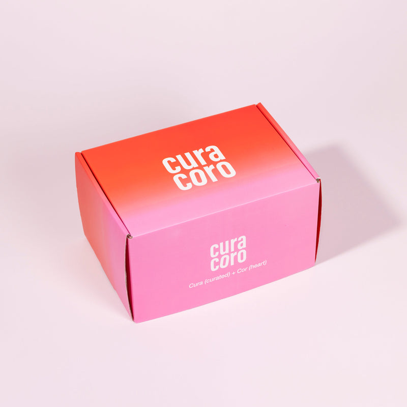 Lash Lift and Tint Training Kit Box Over Pink Background