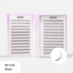 LashFolio Promade Fans 8D 0.05 (480 fans)