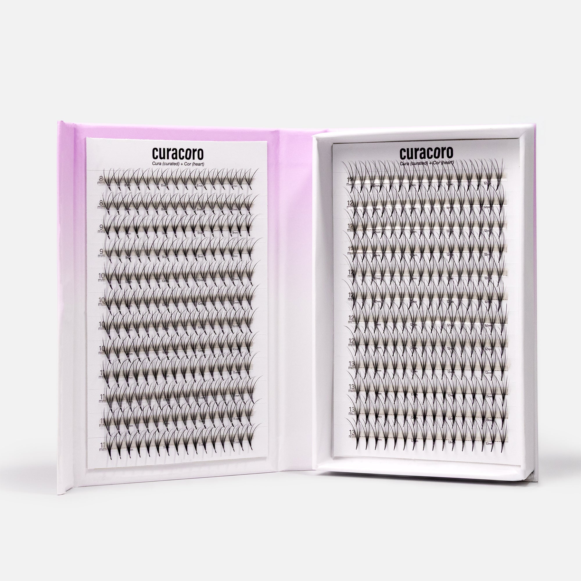 Pestañas postizas LashFolio Promade con triple punta 7D 0,03 