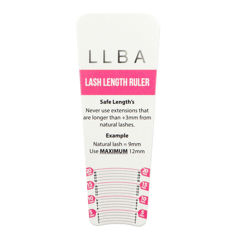 Lash Length Ruler