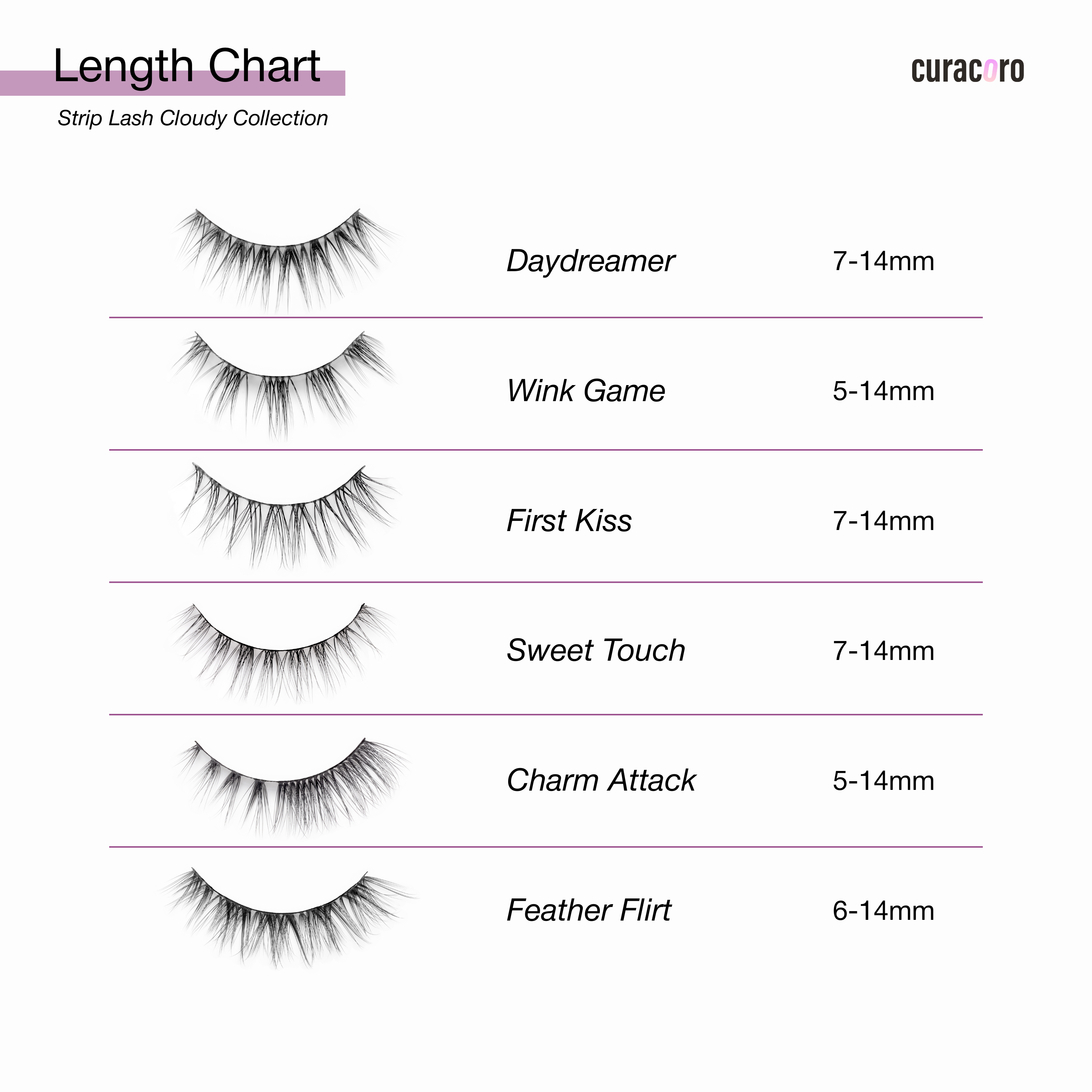 Ultra-light Micro band Strip Lash Kit - Charm Attack