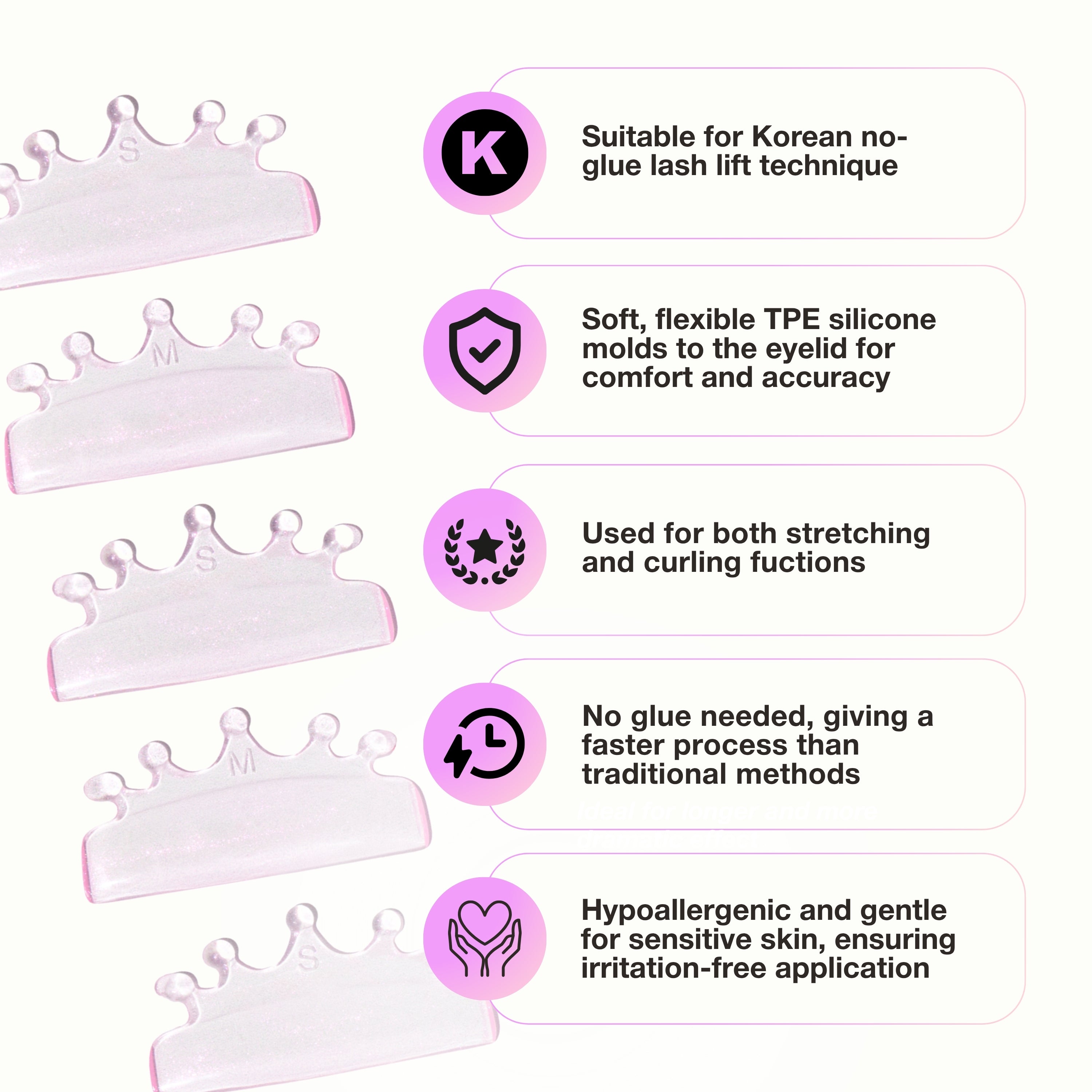 Lash Lift Shields - Tiara Lift