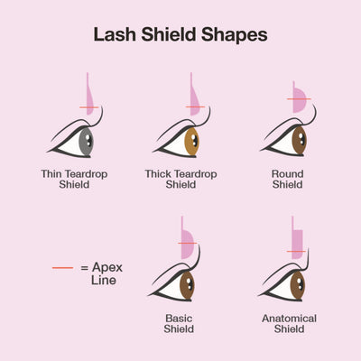Lash Lift Shields - K-Glow Flat Lift (For Korean Lash lift technique)