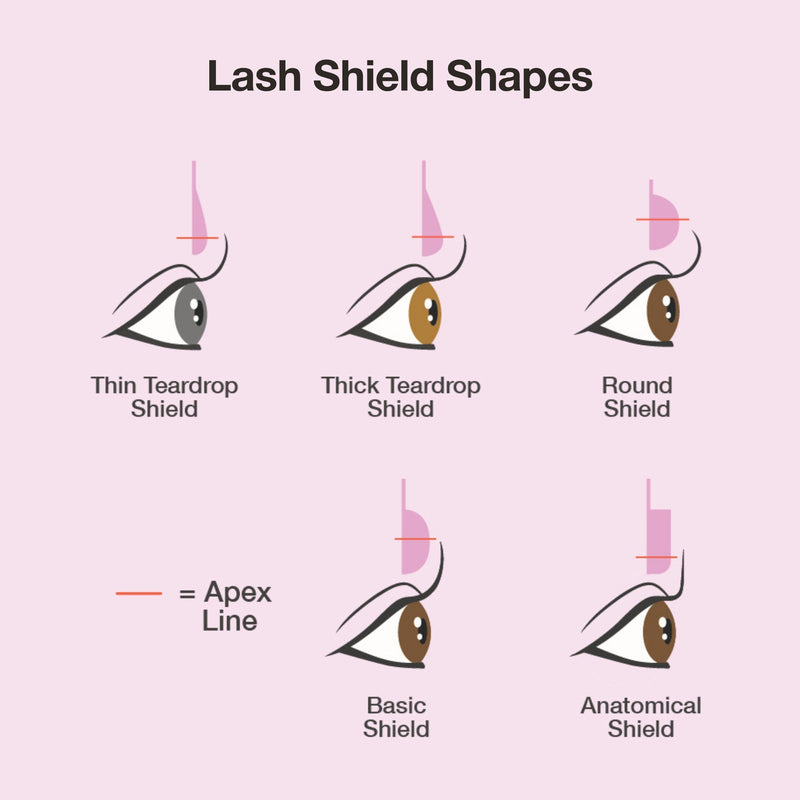 Lash Lift Shields - K-Glow Flat Lift (For Korean Lash lift technique)