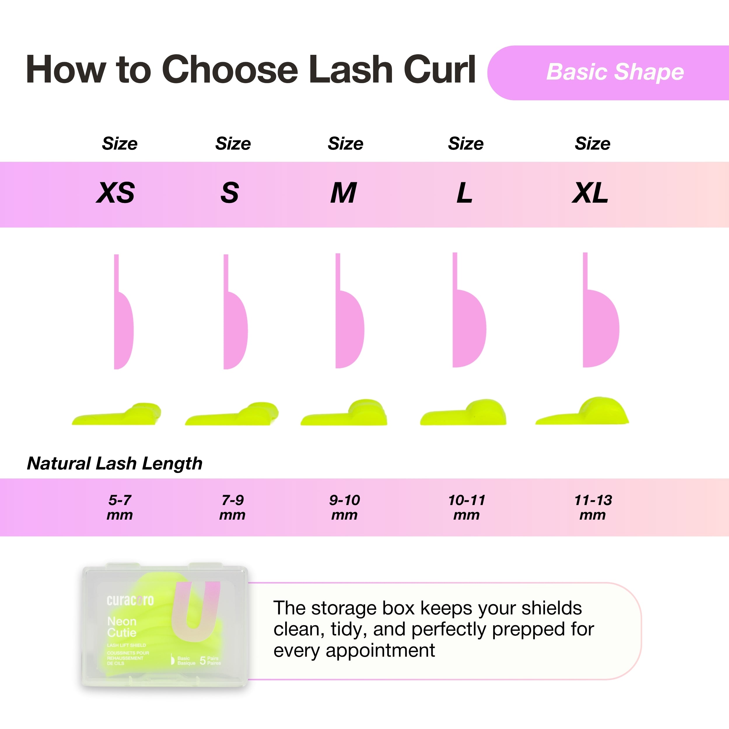 Lash Lift Shields - Neon Cutie