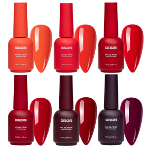 Scarlet Lady Collection - Solid Gel Nail Collection (6 Shades / 15ml Each)