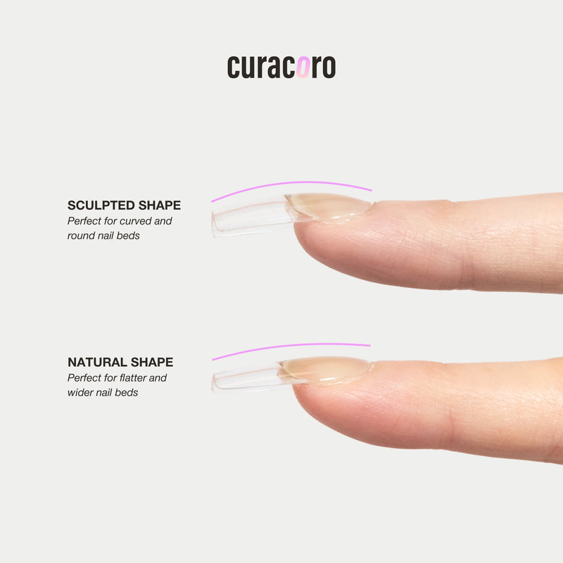 Sculpted vs Natural Shape Comparison