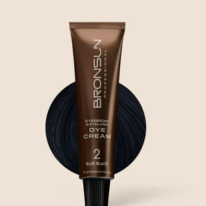 Bronsun Brow and Lash Cream Dye - Blue Black 