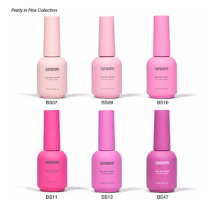 Pretty in Pink - Solid Gel Nail Collection (6 Shades / 15ml Each)
