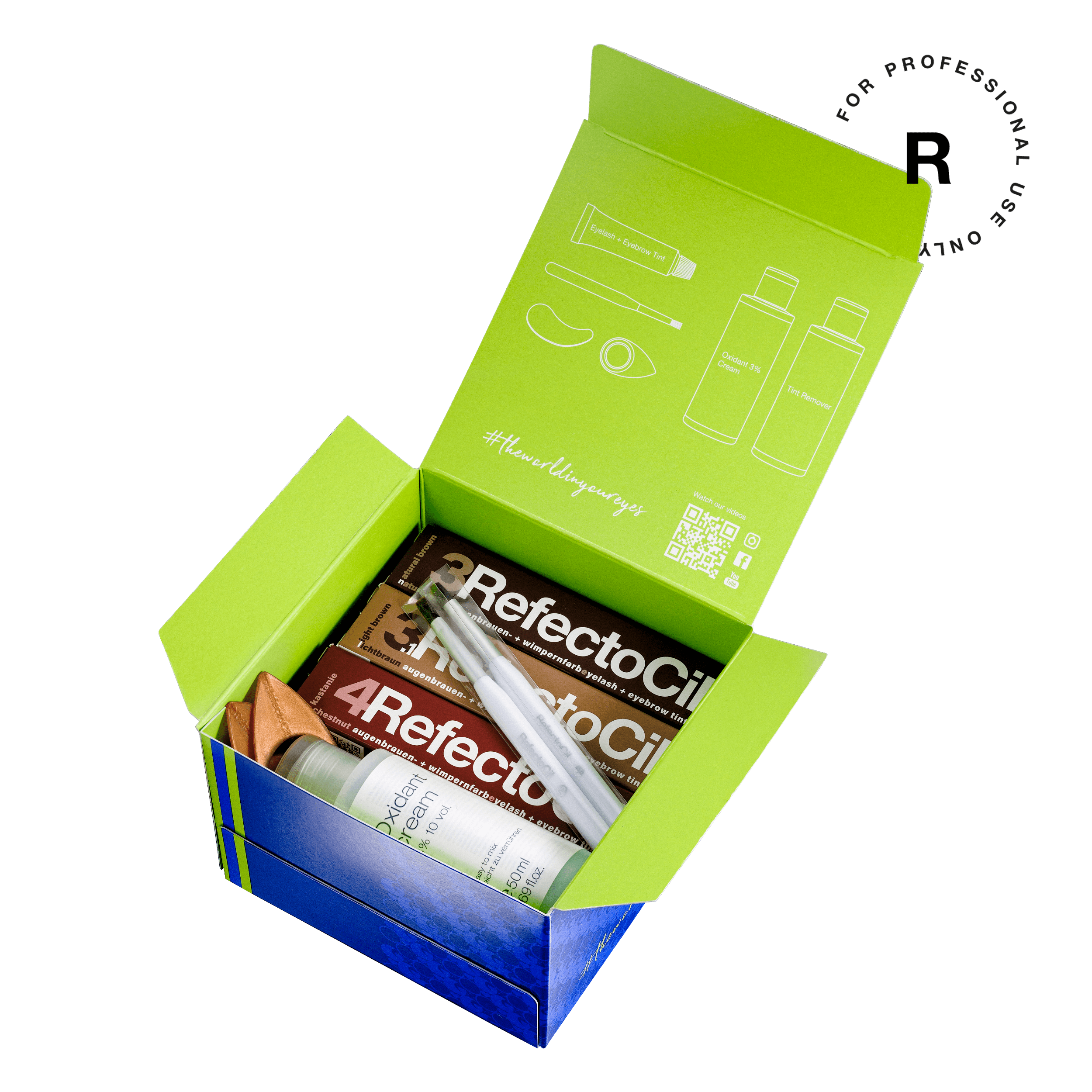 RefectoCil Professional Tinting Starter Kit - Basic Colours