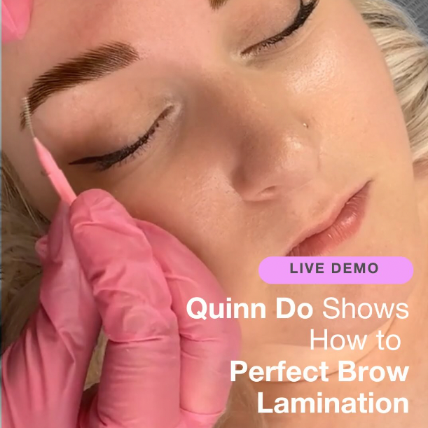 Lifting de pestañas y laminación de cejas 2 en 1: loción fijadora, botella de 5 ml