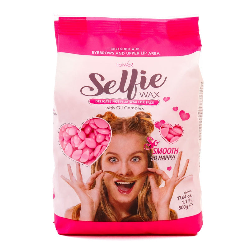 Cera depilatoria Italwax Filmwax Selfie con aceites naturales (depilación facial) 500 g