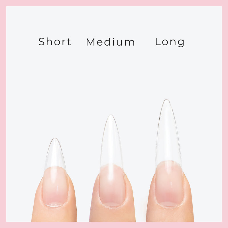 Curacoro Soft Gel Tips - Stiletto