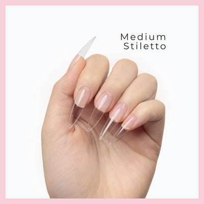 Curacoro Soft Gel Tips - Stiletto