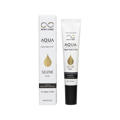 Aqua Drops blonde shade tint - product display