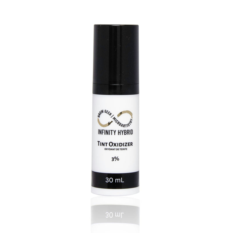 Brow tint oxidizer in a 30ml bottle