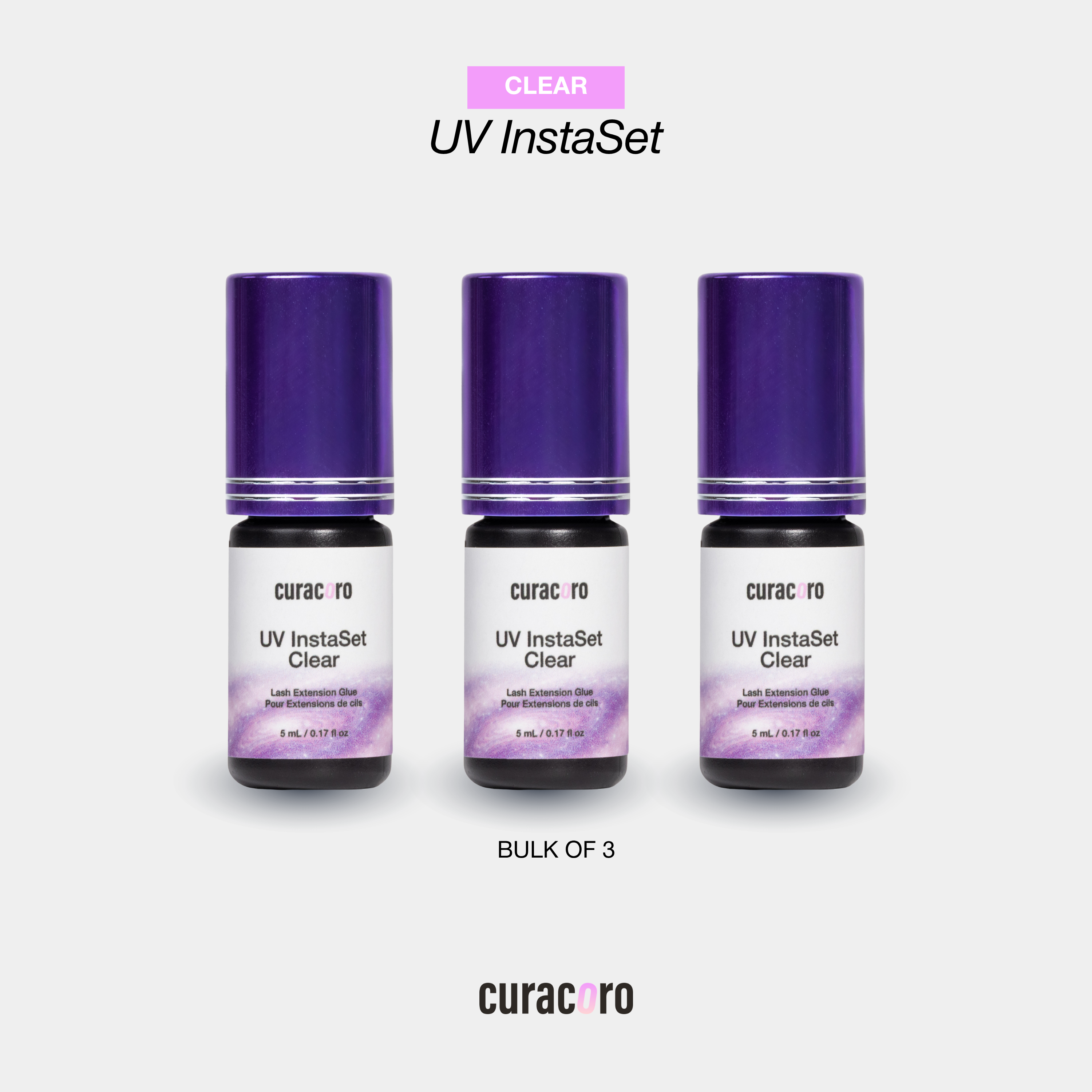 UV Instaset Clear - Glue for Lash extention 5ml