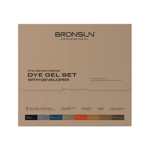Set de tinte en gel con revelador BRONSUN (8 colores de tinte y 2 removedores) 