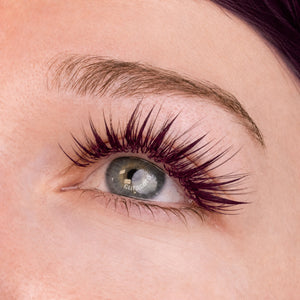 Haute Textured Cashmere Camellia Lashes 0.07 - Wine Berry Brown (Cashmere material)
