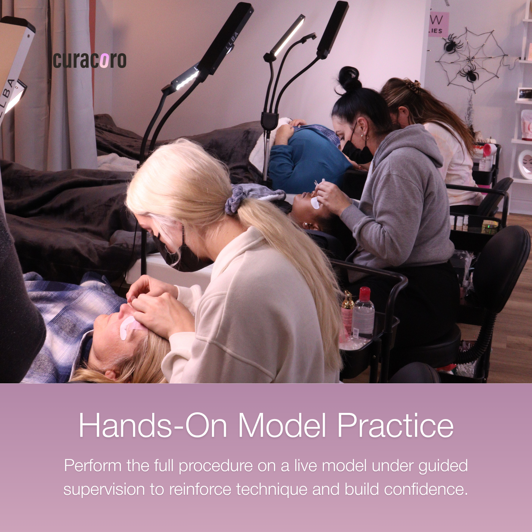 In-Person Brow Lamination Training + Brow Tint Practice : One-Day Intensive
